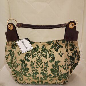 Glenda Gies hobo inspired shoulder bag, new with tags